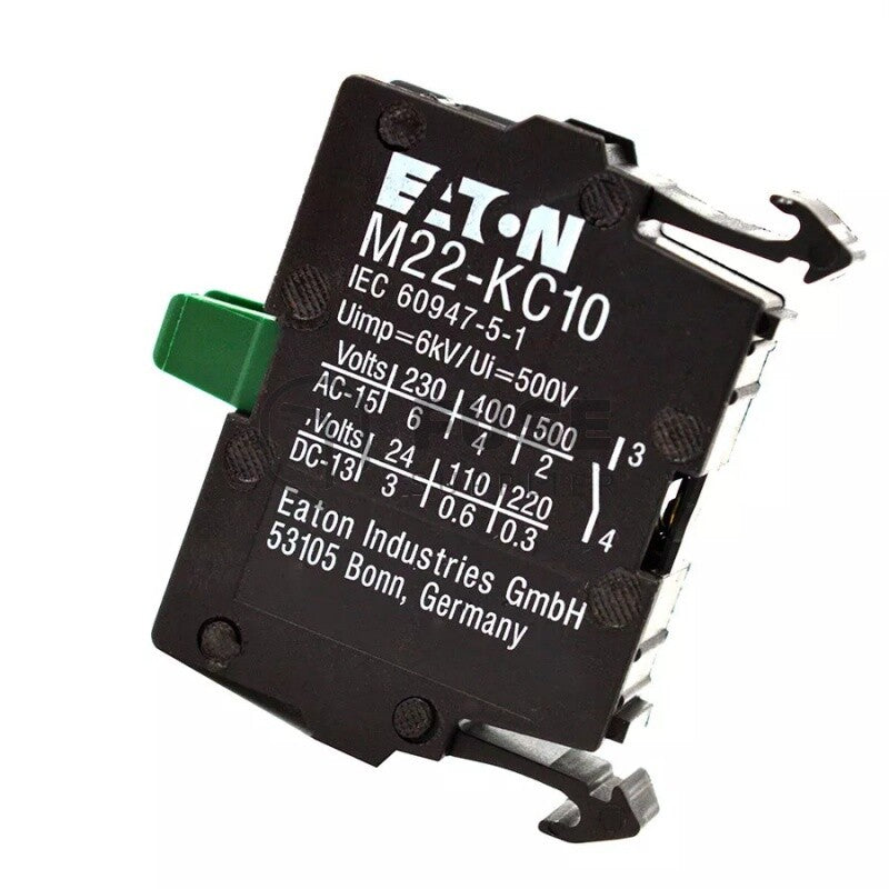 Eaton M22-KC10 Rear Mounting Contact Block Magnetic Cylinder