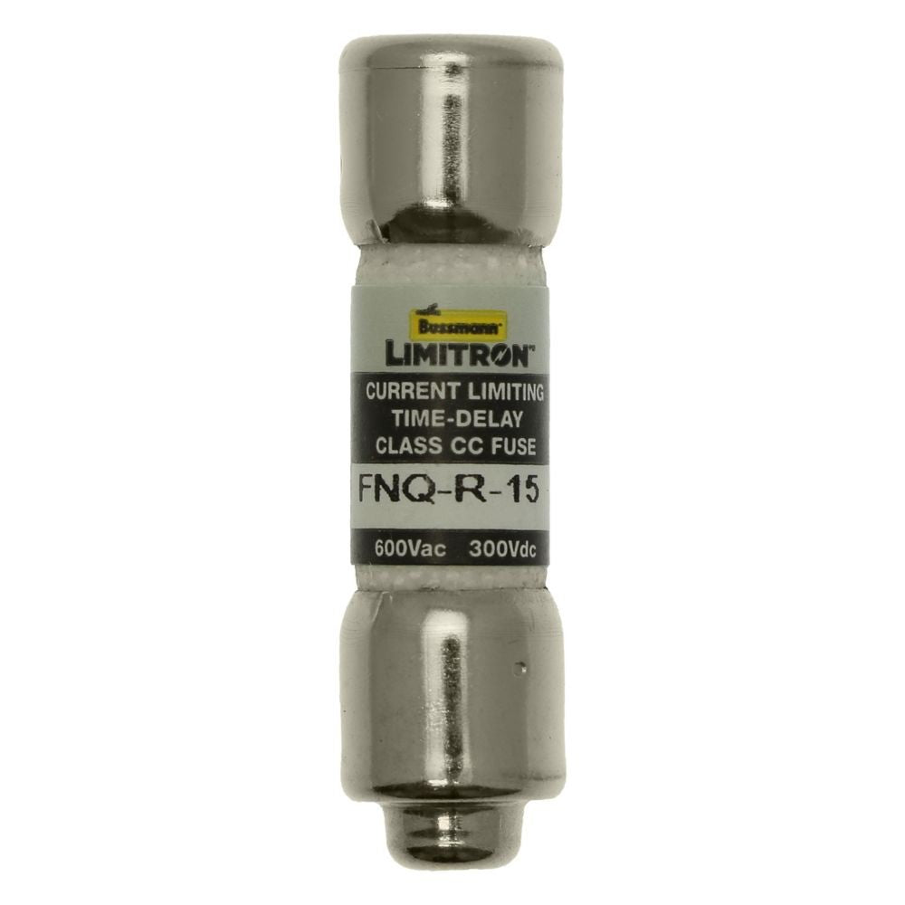 Eaton Bussmann FNQ-R-15 Series Time-delay Fuse 15A 600V FNQ-R-15