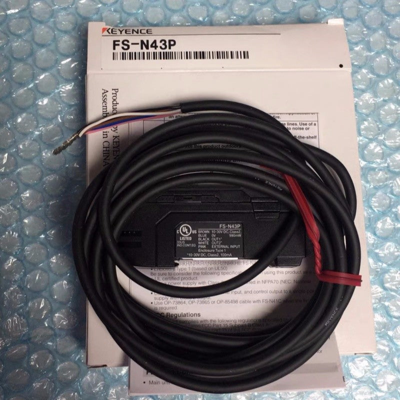 Keyence FS-N43P Fiber Optic Sensor Amplifier Sensor Industrial Supplier Fast Delivery