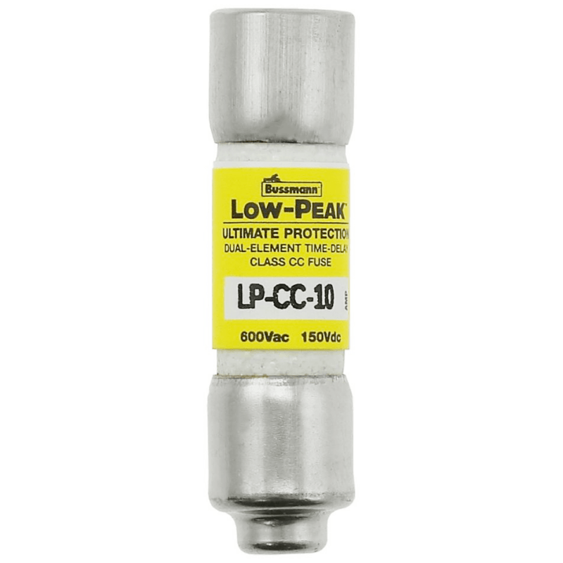 Bussmann LP-CC-10（10A 600Vac） Current-limiting time-delay fuse