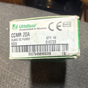 Littelfuse CCMR-20 CC Cartridge HRC Fuses 600V Fast Shipping