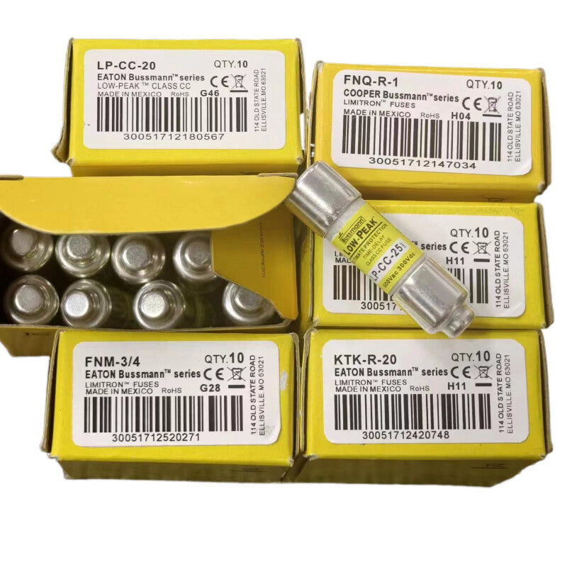 Bussmann FNQ-R-2 FNQR2 2A 600Vac FNQ-R Class Time-delay Fuses