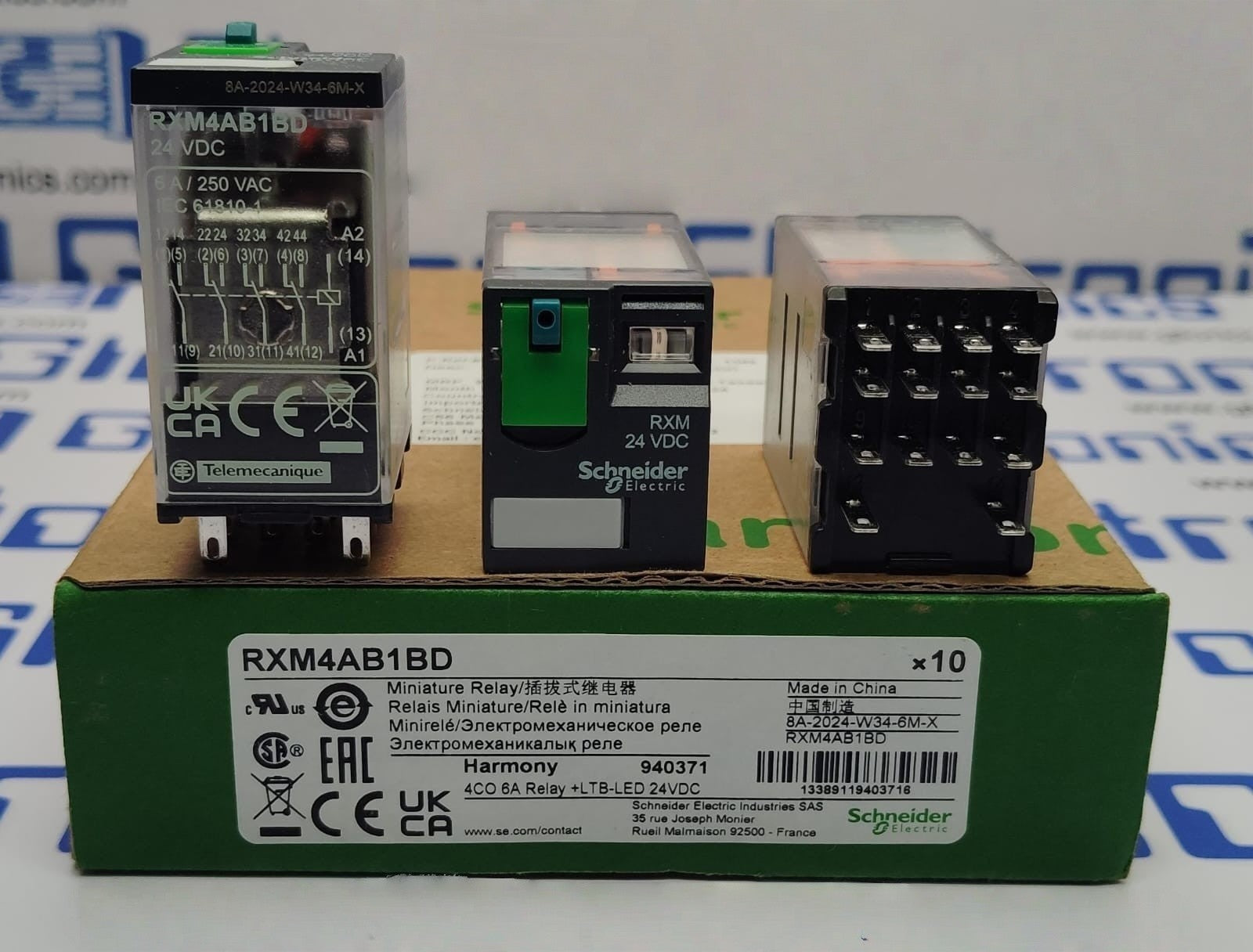 For Schneider RXM4AB1BD Industrial Supplier Fast Delivery