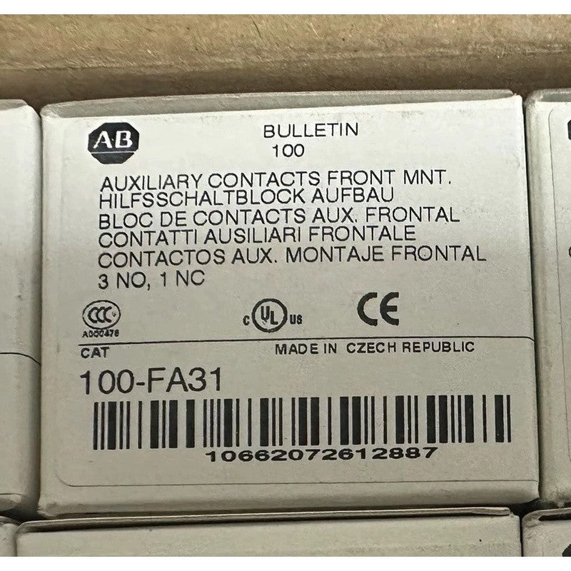 Allen-Bradley 100-FA31 100FA31 Auxiliary Contact