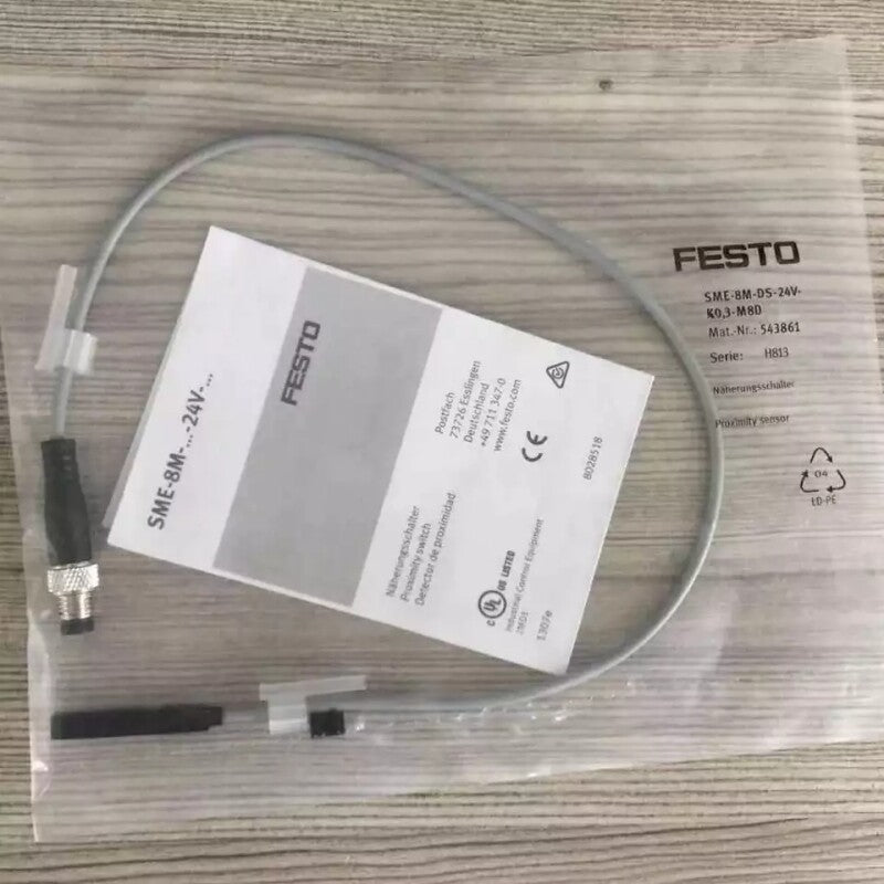Festo SME-8M-DS-24V-K-0 3-M8D 543861 Switch Industrial Supplier