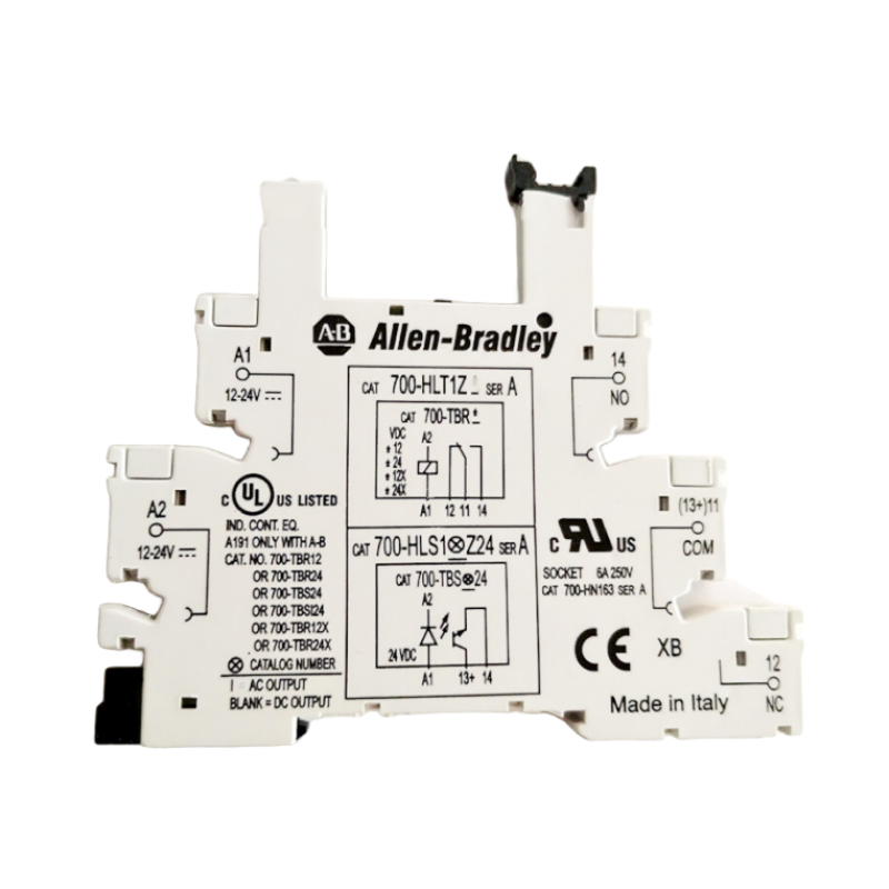 Allen-Bradley CAT700-HLT1Z24 24VDC Power Relay Socket