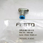 Festo GRLA-M5-QS-6-D 193139 connector Industrial Supplier