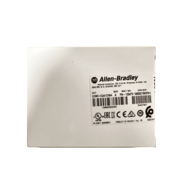 Allen-Bradley 2080-IQ4OB4 SER A Digital I/O Combo Module