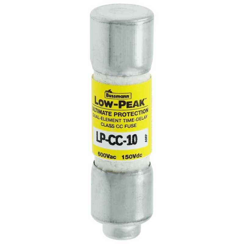 Bussmann LP-CC-10（10A 600Vac） Current-limiting time-delay fuse