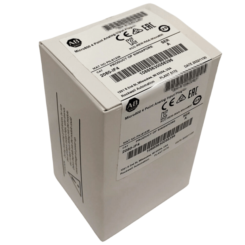 Allen-Bradley 2080-IF4 4 Point Analog Input Plug-in Module