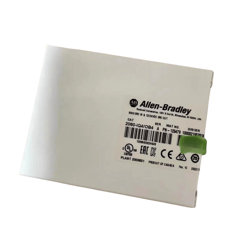 Allen-Bradley 2080-IQ4OB4 SER A Digital I/O Combo Module