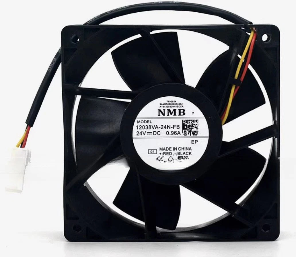 NMB-MAT 12038VA-24N-FB DC Axial Fan 24V 0.96A 120x120x38mm