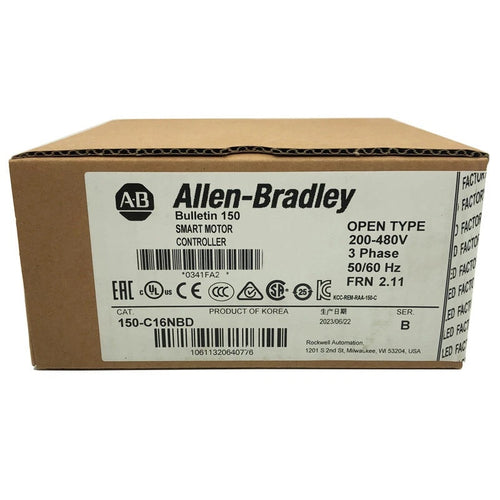 Allen-Bradley Brand New 150-C16NBD  Smart Motor Controller  Fast Shipping