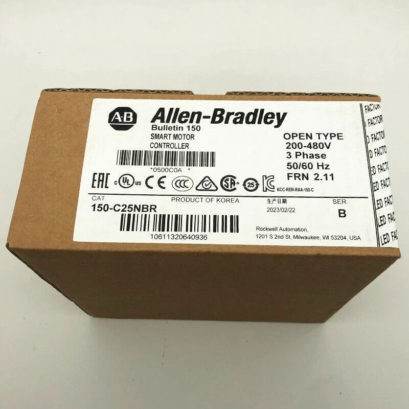 Allen-Bradley 150-C25NBR  Smart Motor Controller 25A  Fast Delivery