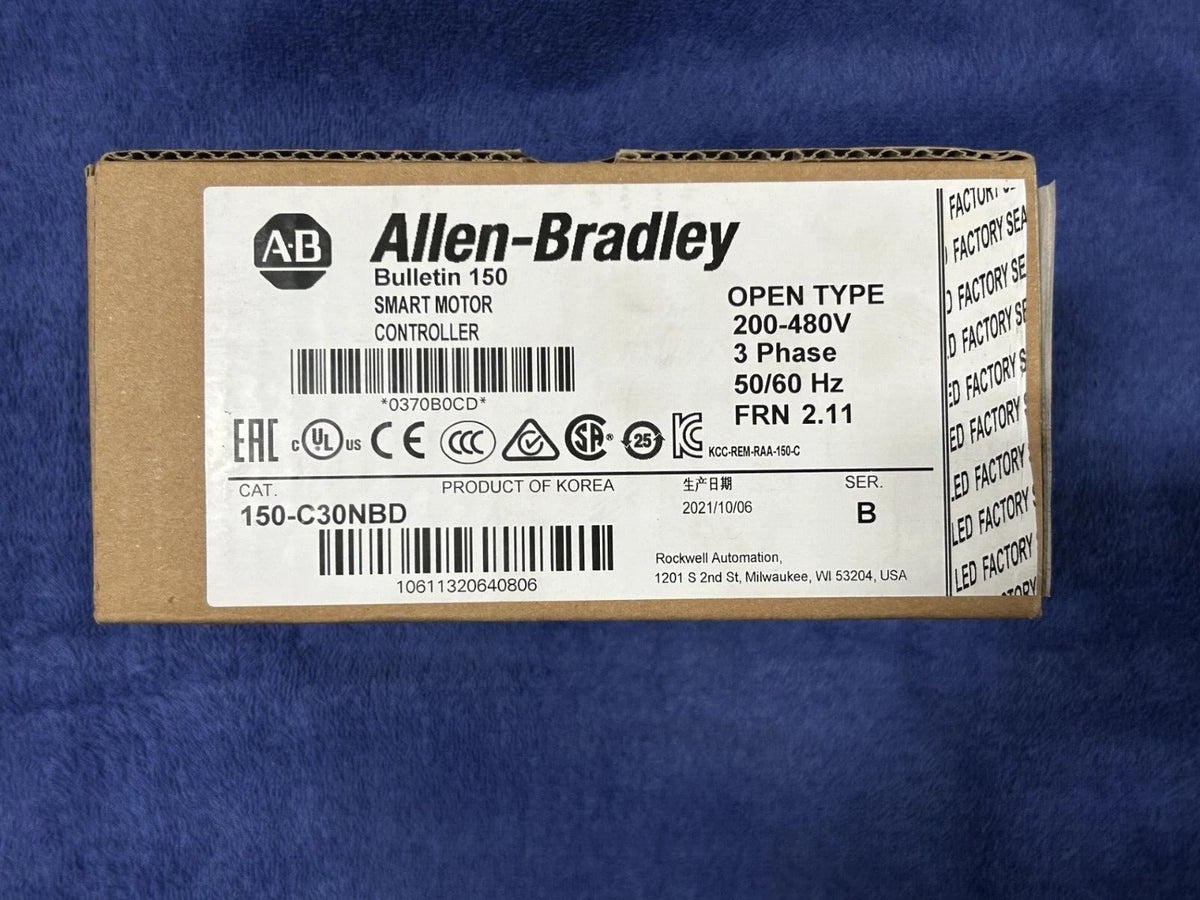 Allen-Bradley 150-C30NBD Smart Motor Controller   100-240VAC