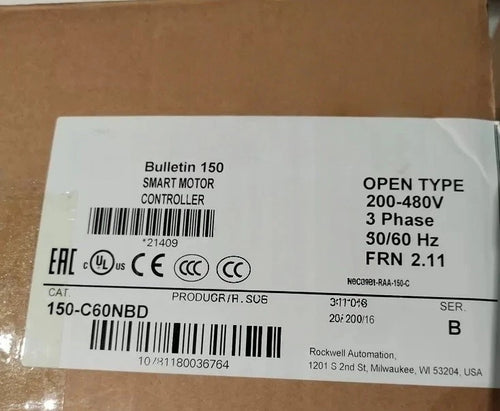 Allen-Bradley  Brand New 150-C60NBD Smart Motor Controller Fast Delivery