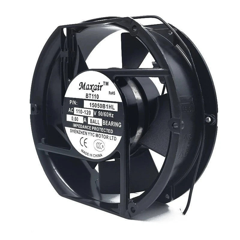 Maxair 15050B1HL Axial Fan 115VAC 172mm