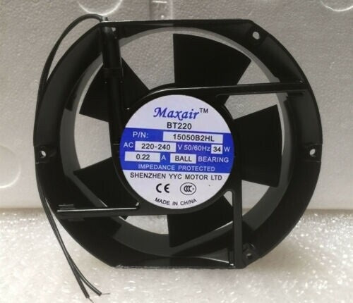 Maxair 15050B2HL Axial Fan 230VAC 172mm