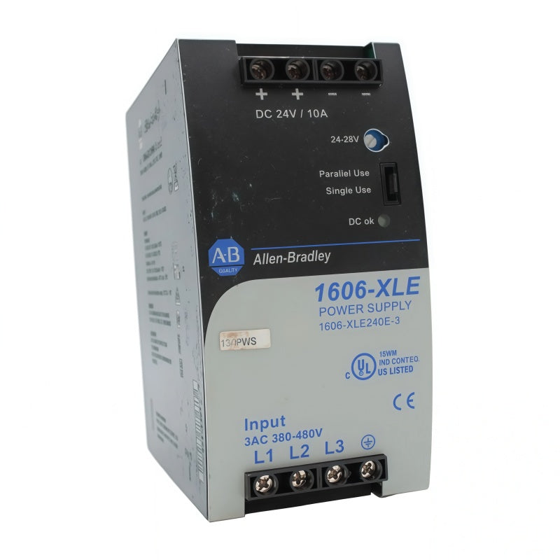 Allen-Bradley 1606-XLE240E-3 240W 24VDC 10A Power Supply Module