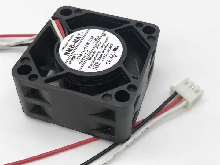 NMB-MAT 1608VL-S5W-B69 DC Axial Fan 24V 0.09A 40x40x20mm