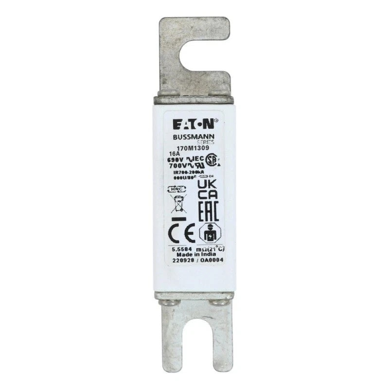 Bussmann 170M1309 High Speed Fuse 16A 690VAC Class gR