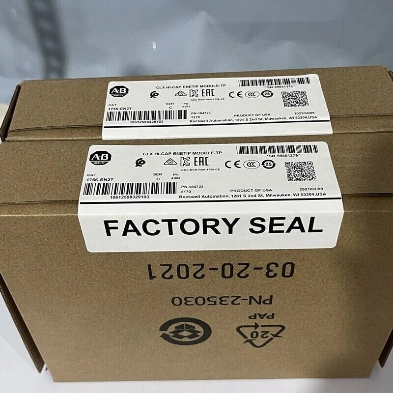 Allen-Bradley 1756-EN2T ControlLogix Communication Module EtherNet/IP 10/100Mbps