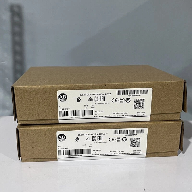 Allen-Bradley 1756-EN2T ControlLogix Communication Module EtherNet/IP 10/100Mbps