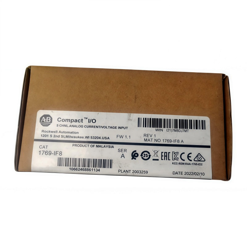 Allen-Bradley 1769-IF8 CompactLogix 8 Channel Analog Input Module