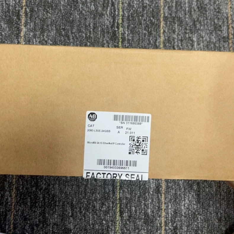 Allen-Bradley 2080-L50E-24QBB PLC Controller 24VDC Source Outputs