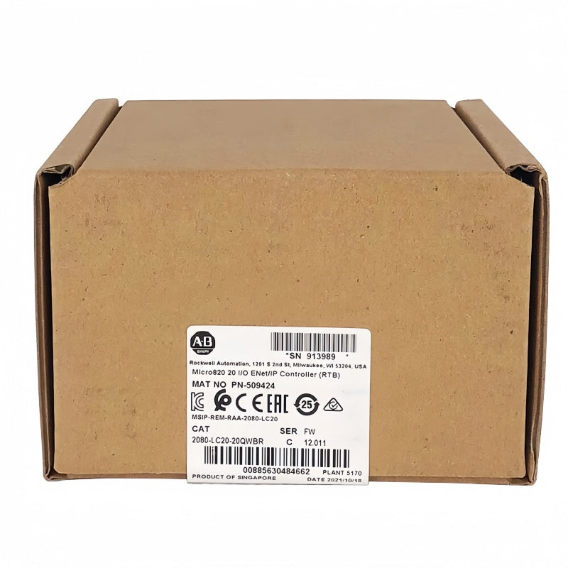 Allen-Bradley 2080-LC20-20QWBR Micro800 PLC Module