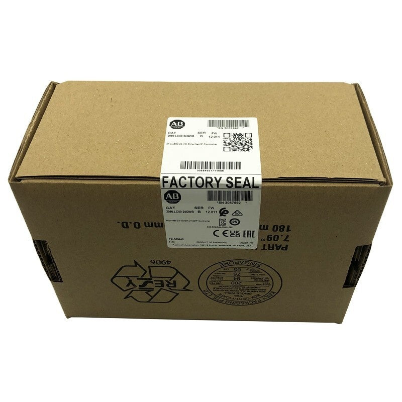 Allen-Bradley Brand New 2080-LC50-24QWB PLC Controller
