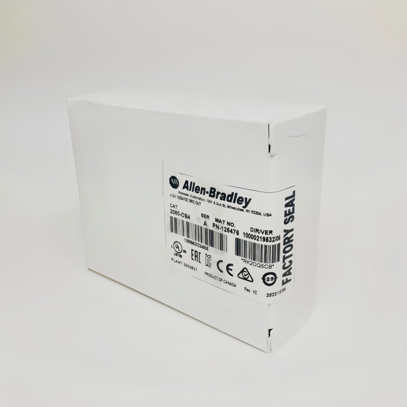 Allen-Bradley 2080-OB4 4-Point 12/24V DC Source Digital Output Module