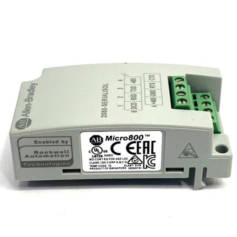 Allen-Bradley 2080-SERIALISOL RS232/485 Isolated Serial Port Plug-in Module