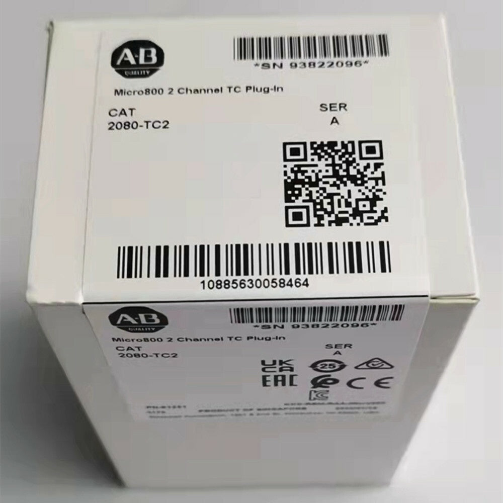 Allen-Bradley 2080-TC2 Micro800 Thermocouple Input Module  Fast ship