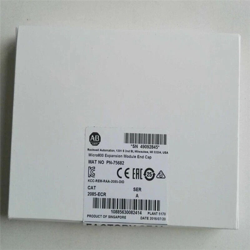 Allen-Bradley Brand New 2085-ECR Expansion Module end Cover Fast delivery