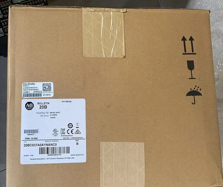 Allen-Bradley 20BC037A0AYNANC0 PowerFlex 700 AC Drive 400V 37A 18.5kW