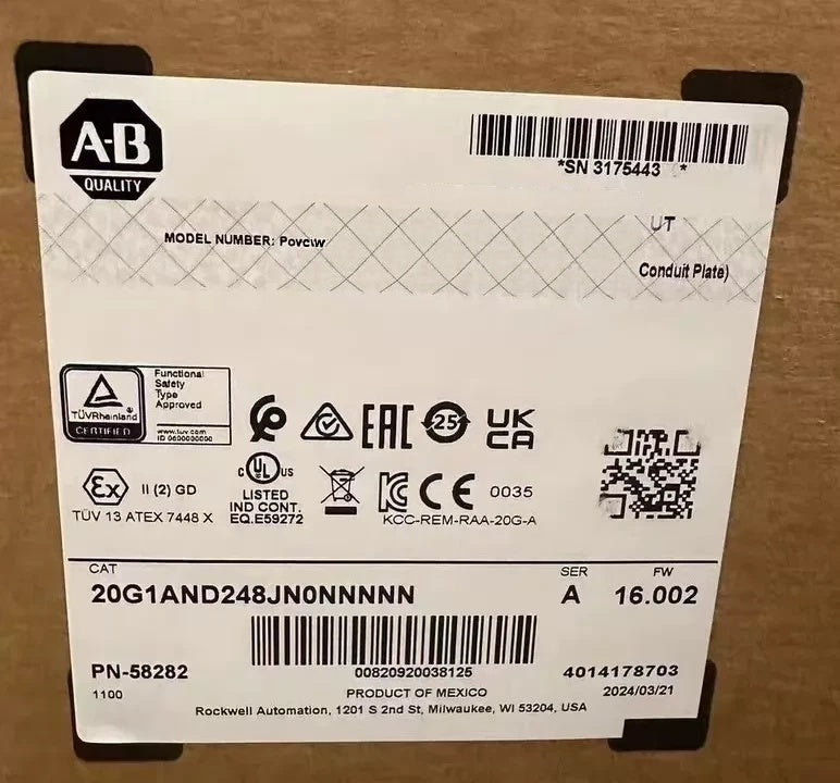 Allen-Bradley 20F1AND248AN0NNNNN AC Drive PowerFlex
