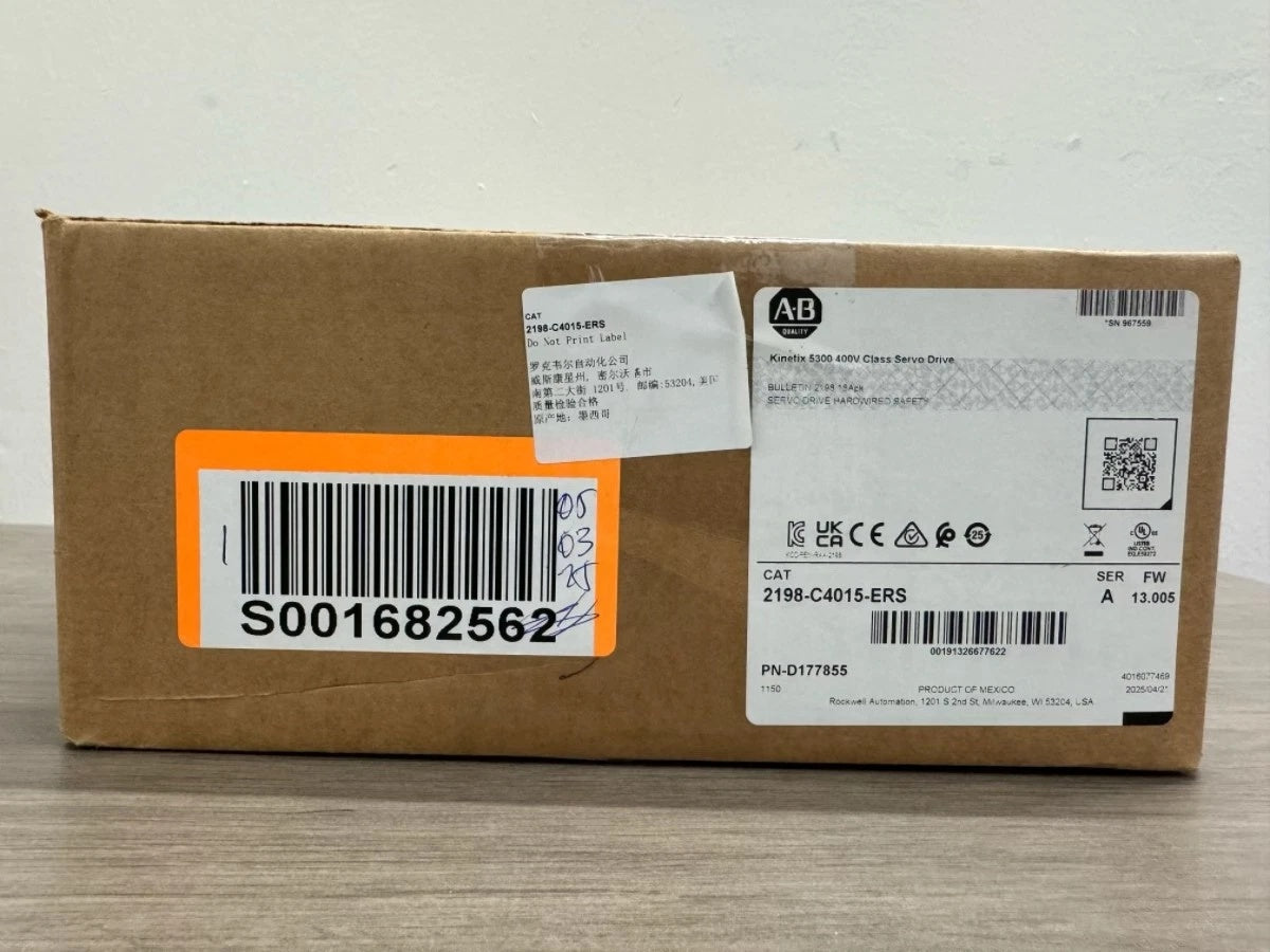 Allen-Bradley 2198-C4015-ERS Kinetix 5300 Servo Drive 480V 2.78kW 5.2A