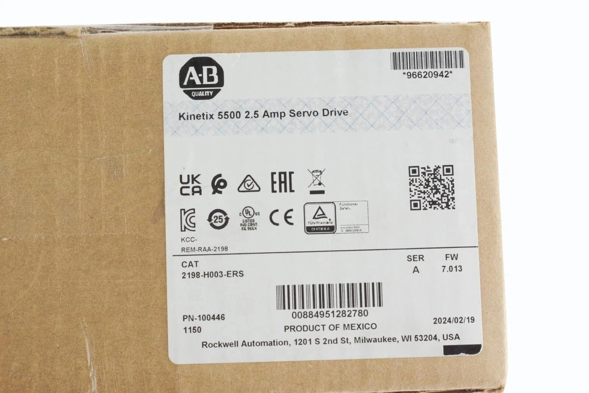 Allen-Bradley 2198-H003-ERS Kinetix 5500 Servo Drive