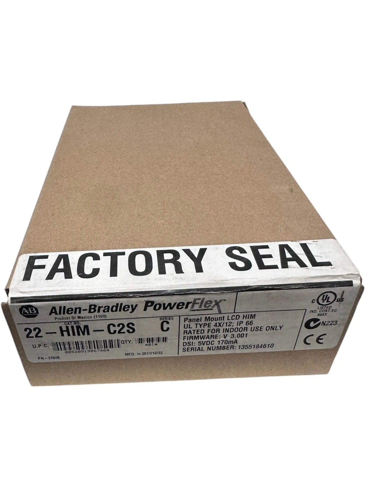 Allen-Bradley 22-HIM-C2S Human Interface Module IP66 2.0m Cable