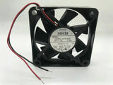 NMB-MAT 2406RL-04W-M30 DC Axial Fan 12V 60x60x15mm 2-Wire