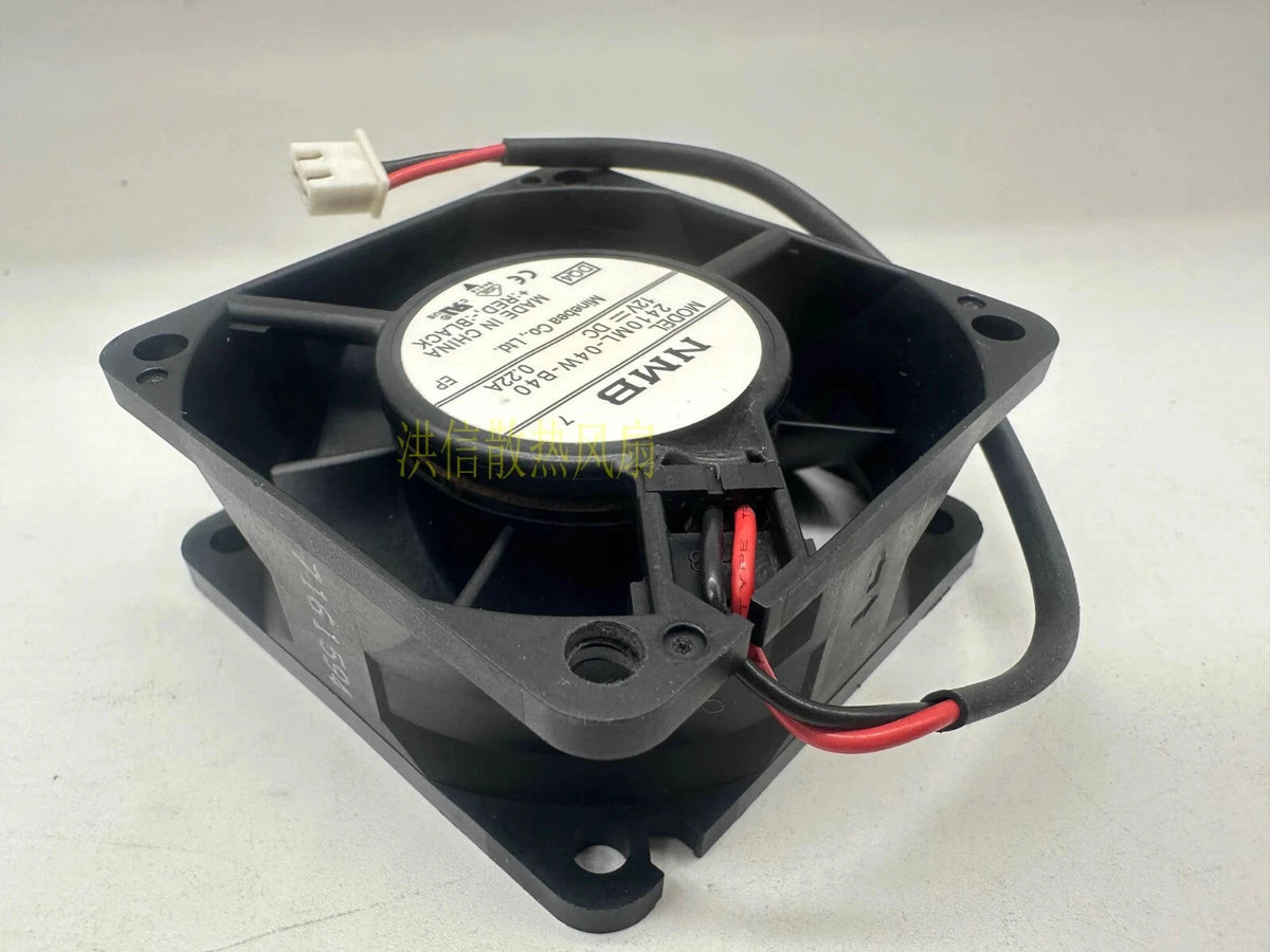 NMB-MAT 2410ML-04W-B40 DC Axial Fan 12V 60x60x25mm 4550RPM