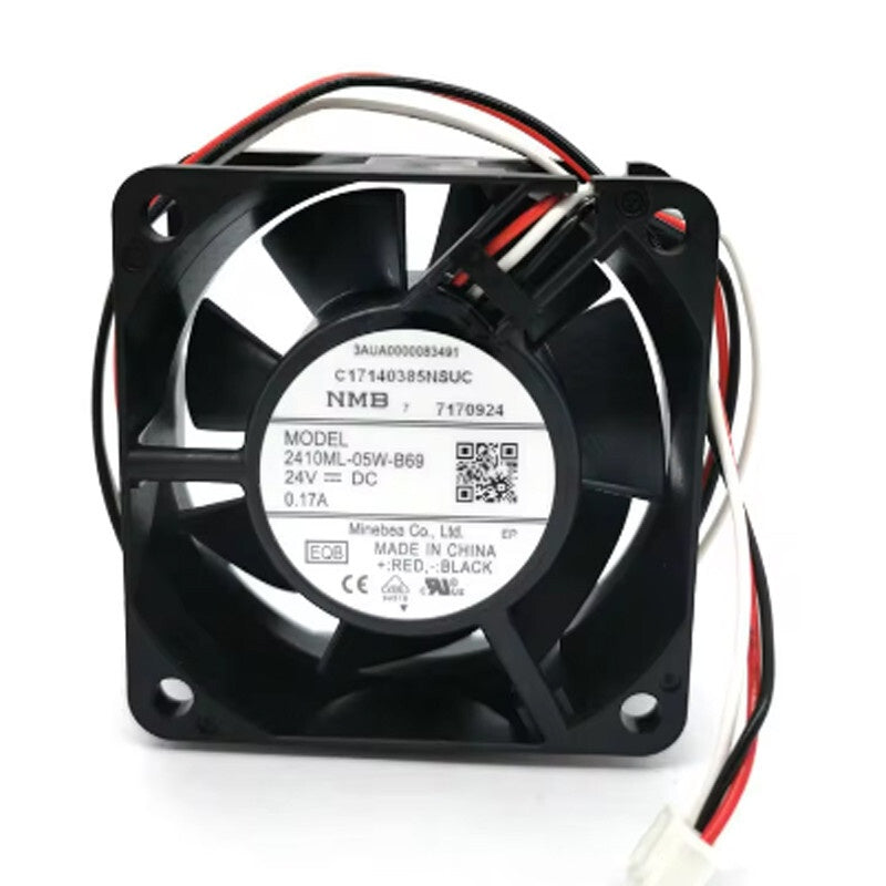 NMB-MAT 2410ML-05W-B69 DC Axial Fan 24V 60x60x25mm 5300RPM