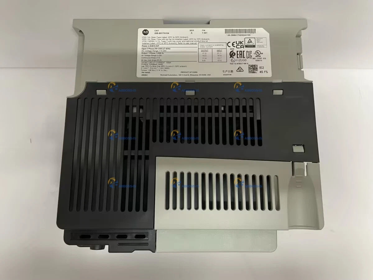 Allen-Bradley 25B-B017N104 PowerFlex 525 AC Drive 4kW 17.5A 200-240VAC