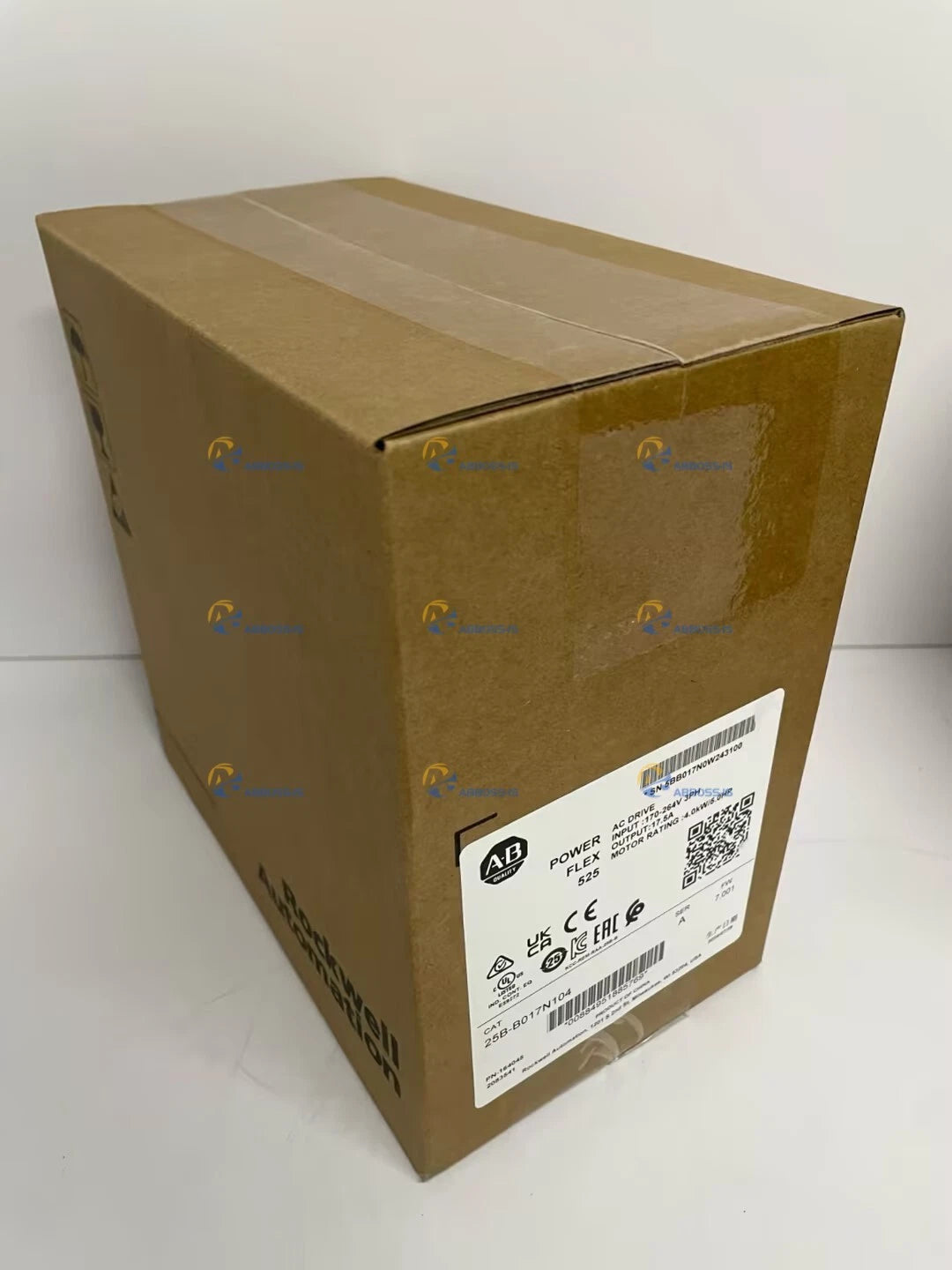 Allen-Bradley 25B-B017N104 PowerFlex 525 AC Drive 4kW 17.5A 200-240VAC