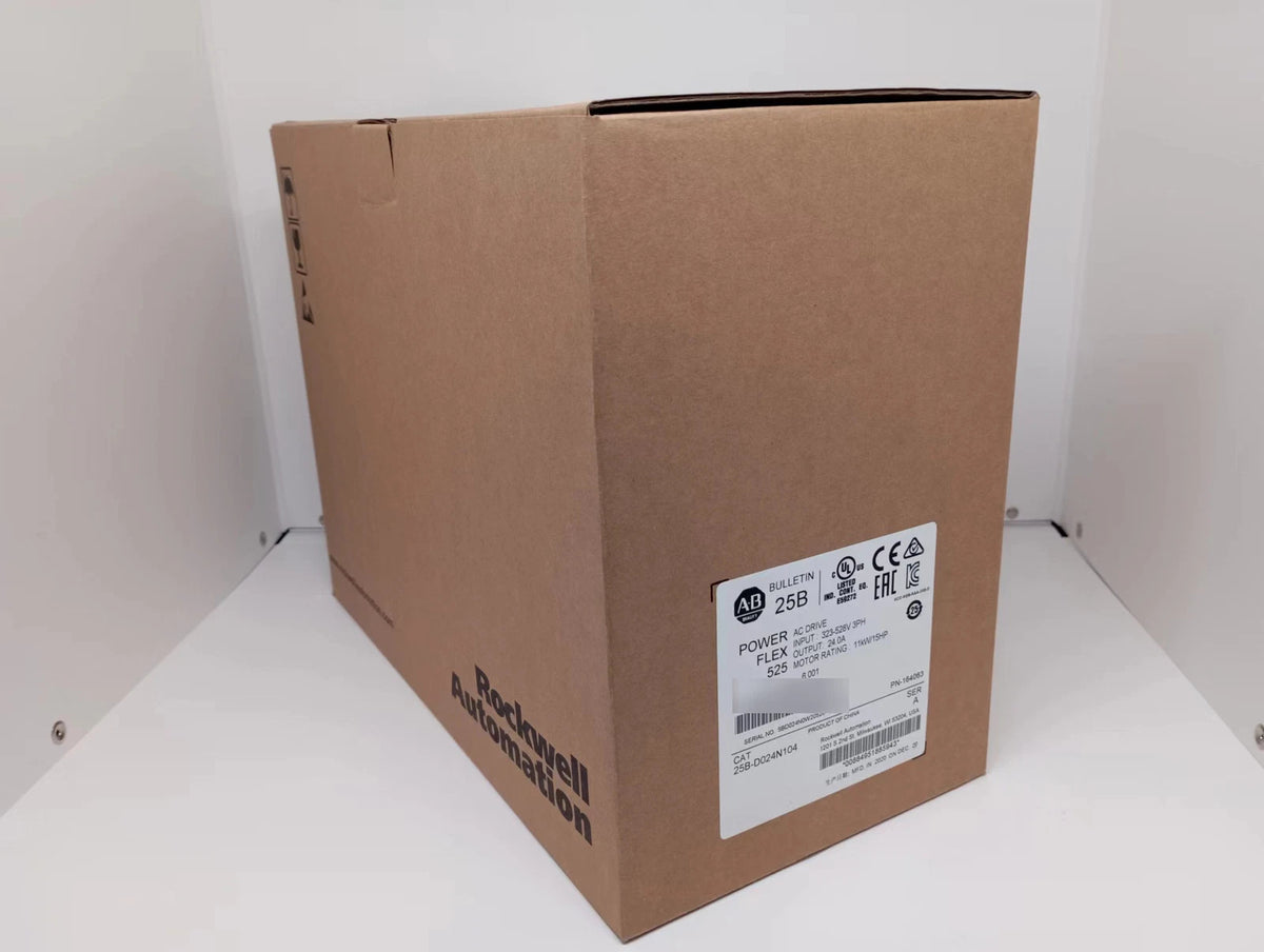 Allen-Bradley 25B-D024N104 PowerFlex 525 AC Drive 11kW 24A 380-480VAC
