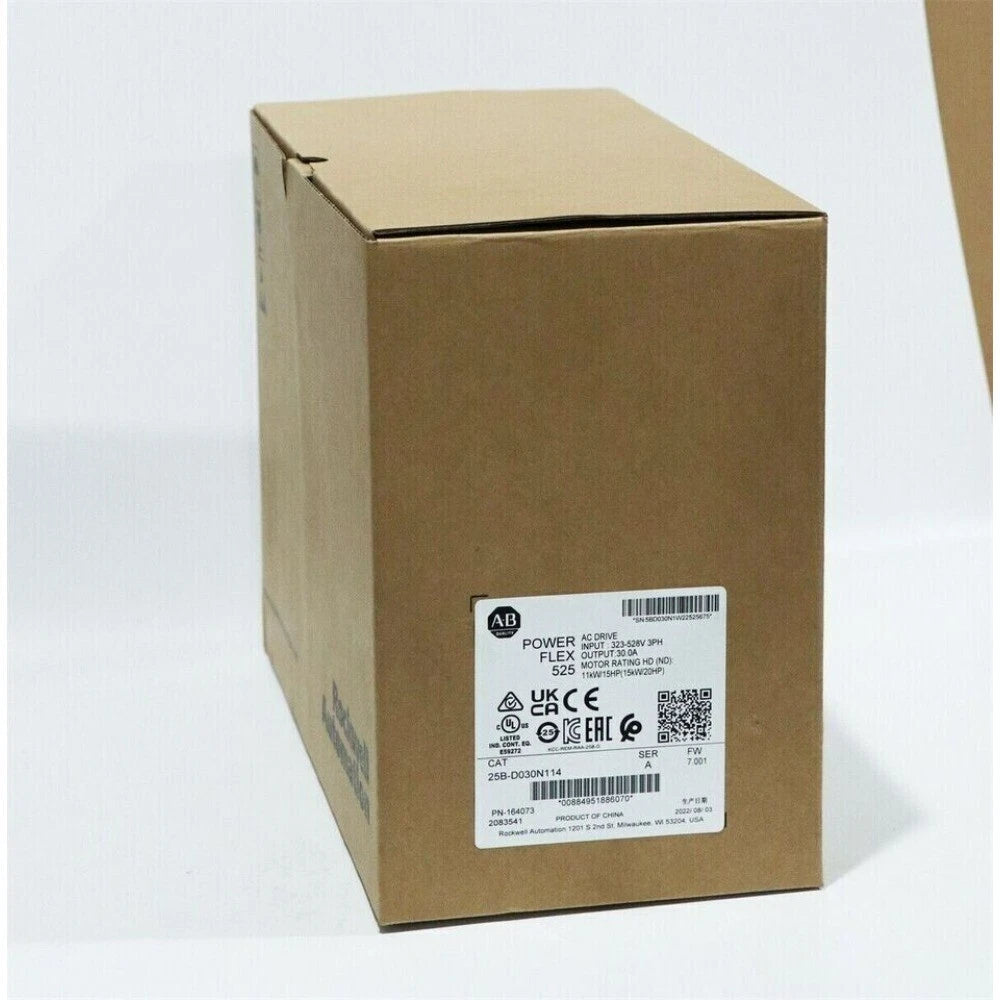 Allen-Bradley 25B-D030N114 PowerFlex 525 AC Drive 15kW 30A 380-480VAC
