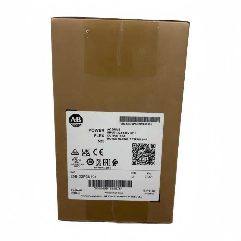 Allen-Bradley 25B-D2P3N104 PowerFlex 525 AC Drive Controller