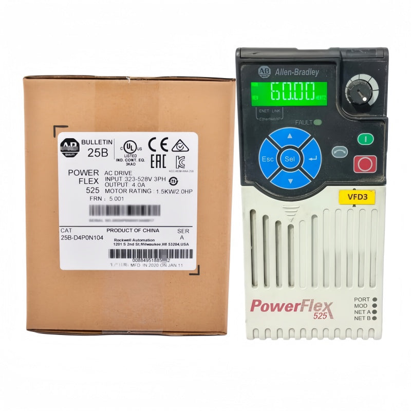 Allen-Bradley 25B-D4P0N104 PowerFlex 525 Variable Frequency Drive