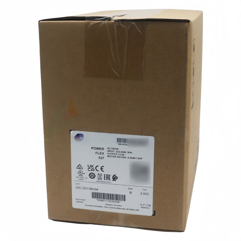 Allen-Bradley 25C-D013N104 PowerFlex 527 AC Drive 5.5kW 13A 380-480VAC